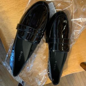 Torrid patent leather loafers